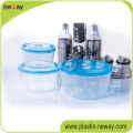 Cheap Custom Plastic Transparent Round Food Container